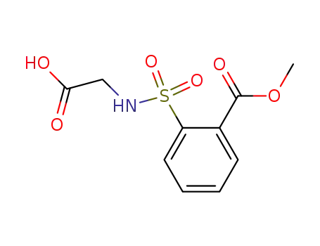 o-(N-carboxymethylsulfamyl)benzoic acid methyl ester