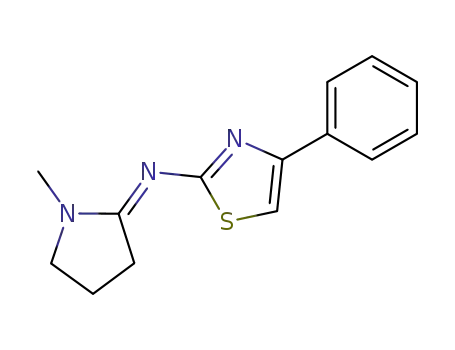 [1-Methyl-pyrrolidin-(2E)-ylidene]-(4-phenyl-thiazol-2-yl)-amine