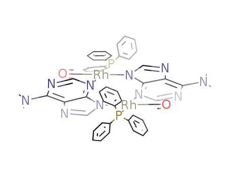 {(CO)Rh(μ-Dmad)(PPh3)}2