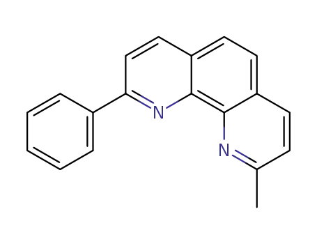 Molecular Structure of 129008-23-7 (2-methyl-9-phenyl-1,10-phenanthroline)