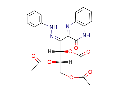 3-(L-threo-2,3,4-Triacetoxy-1-phenylhydrazonobutyl)-2(1H)-quinoxalinone