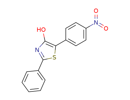 5-(4-nitrophenyl)-2-phenyl-1,3-thiazol-4-ol cas  59484-44-5
