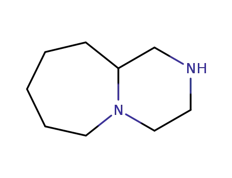 Molecular Structure of 49633-80-9 (Pyrazino[1,2-a]azepine, decahydro- (9CI))