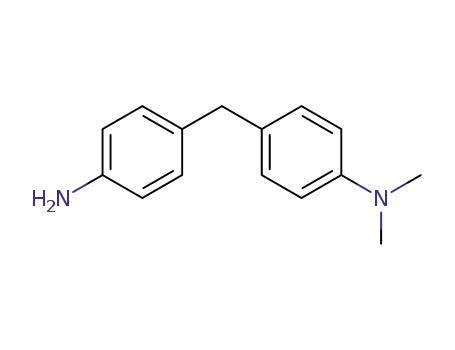 Molecular Structure of 83322-98-9 (4-(4-aminobenzyl)-N,N-dimethylaniline)