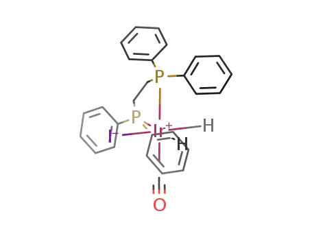 IrH<sub>2</sub>I(CO)((C<sub>6</sub>H<sub>5</sub>)2PCH<sub>2</sub>CH<sub>2</sub>P(C<sub>6</sub>H<sub>5</sub>)2)