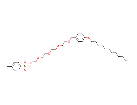 13-[4-(dodecyloxy)phenyl]-3,6,9,12-tetraoxatridecanyl toluene-4-sulfonate