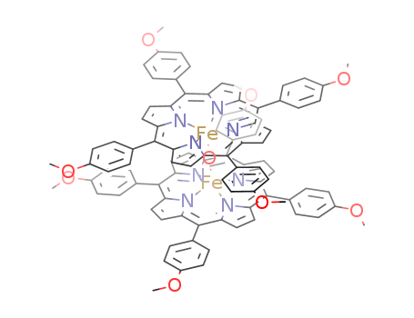 mu-Oxo-bis[[tetrakis(4-methoxyphenyl)porphyrinato]iron]