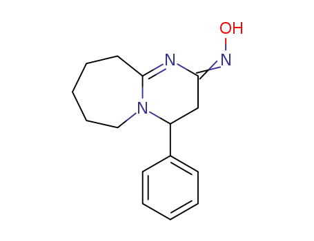 Pyrimido[1,2-a]azepin-2(6H)-one, 3,4,7,8,9,10-hexahydro-4-phenyl-,
oxime, (Z)-