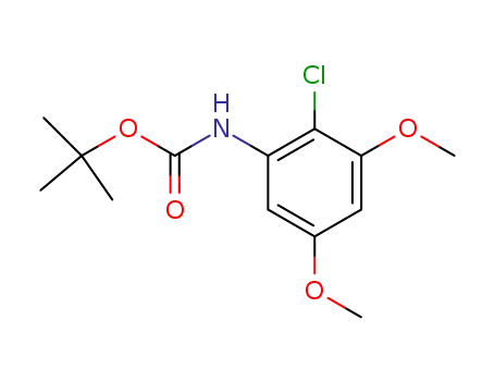 (2-chloro-3,5-dimethoxy-phenyl)-carbamic acid tert-butyl ester
