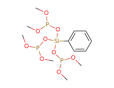 Molecular Structure of 148320-91-6 ({(CH<sub>3</sub>O)2PO}3SiC<sub>6</sub>H<sub>5</sub>)