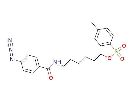 Benzamide, 4-azido-N-[6-[[(4-methylphenyl)sulfonyl]oxy]hexyl]-