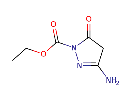 1H-피라졸-1-카르복실산, 3-아미노-4,5-디히드로-5-옥소-, 에틸 에스테르