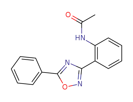 Acetamide, N-[2-(5-phenyl-1,2,4-oxadiazol-3-yl)phenyl]-