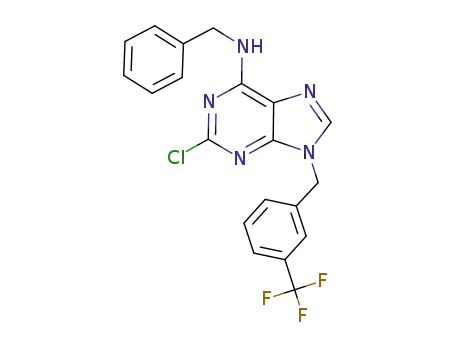 C<sub>20</sub>H<sub>15</sub>ClF<sub>3</sub>N<sub>5</sub>