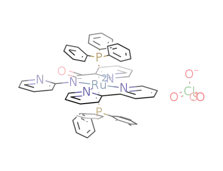 [2-(N-(2-pyridyl)carbamoyl)-pyridine]bis-triphenylphosphine(2,2'-bipyridine)ruthenium(II) perchlorate