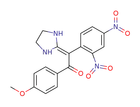 2-<(2,4-dinitrophenyl)(4-methoxybenzyol)methylene>imidazolidine