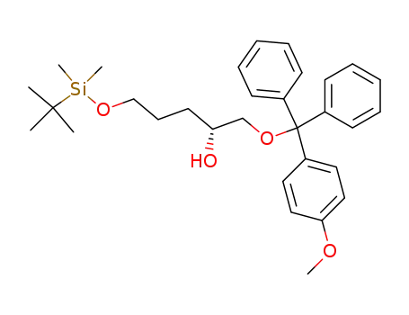 (R)-5-(tert-butyldimethylsiloxy)-1-(monomethoxytrityloxymethyl)-2-pentanol