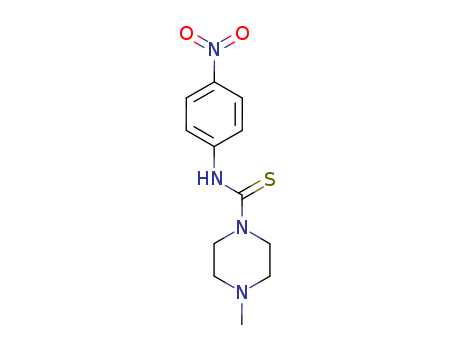 1-Piperazinecarbothioamide,4-methyl-N-(4-nitrophenyl)- cas  78721-53-6
