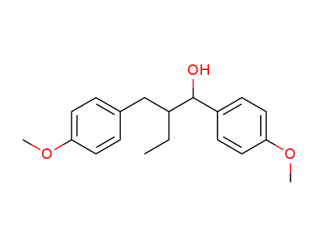 beta-Ethyl-4-methoxy-alpha-(4-methoxyphenyl)-benzenepropanol