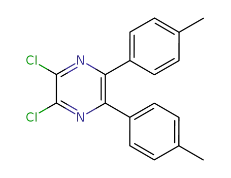 2,3-dichloro-5,6-bis(p-methylphenyl)pyrazine