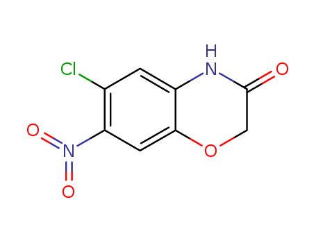 6-chloro-7-nitro-4H-1,4-benzoxazin-3-one