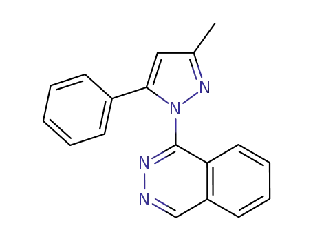1-(3-Methyl-5-phenyl-1H-pyrazol-1-yl)phthalazine