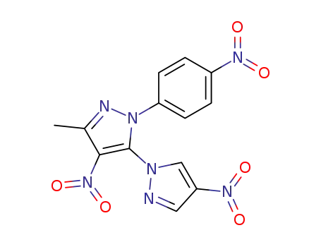 4,4'-dinitro-3'-methyl-1'-p-nitrophenyl-1,5'-bipyrazole