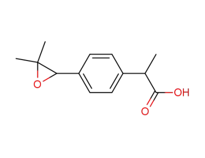 2-[p-(2-메틸-1,2-에폭시프로필)페닐]프로피온산