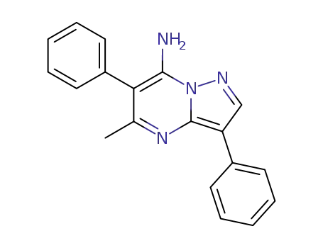 7-amino-5-methyl-3,6-diphenylpyrazolo<1,5-a>pyrimidine