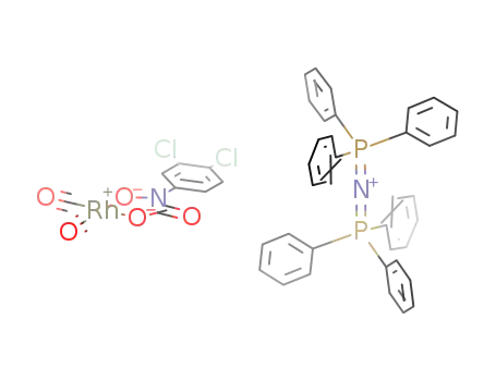 [(P(C<sub>6</sub>H<sub>5</sub>)3)2N][Rh(CO)2ON(3,4-Cl<sub>2</sub>(C<sub>6</sub>H<sub>3</sub>))C(O)O]