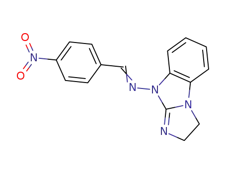 9-(p-Nitrobenzylideneamino)-2,3-dihydroimidazo<1,2-a>benzimidazole