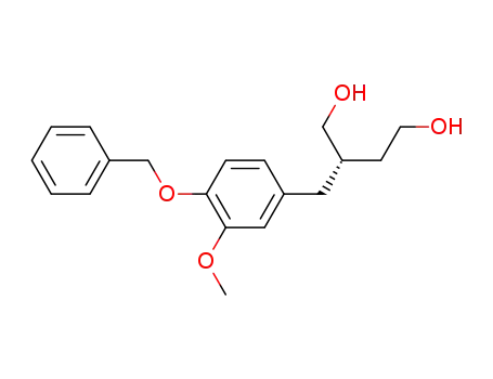 (S)-(-)-2-(4-benzyloxy-3-methoxybenzyl)butane-1,4-diol