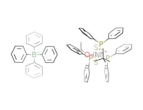 [(1,1,1-tris((diphenylphosphino)methyl)ethane)Ni(S<sub>2</sub>COEt)]BPh<sub>4</sub>