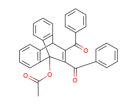 9-acetoxy-11,12-dibenzoyl-9,10-dihydro-9,10-ethenoanthracene