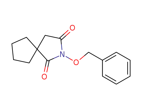N-(benzyloxy)-2-azaspiro(4.4)nonane-1,3-dione
