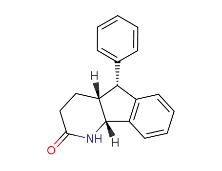 (4aR,5R,9bR)-5-Phenyl-1,3,4,4a,5,9b-hexahydro-indeno[1,2-b]pyridin-2-one