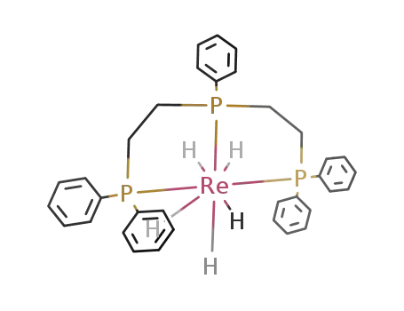 {ReH<sub>5</sub>(P(C<sub>6</sub>H<sub>5</sub>)(CH<sub>2</sub>CH<sub>2</sub>P(C<sub>6</sub>H<sub>5</sub>)2)2)}