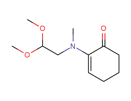 2-Cyclohexen-1-one, 2-[(2,2-dimethoxyethyl)methylamino]-