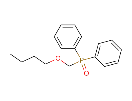 Molecular Structure of 75425-77-3 ((butoxymethyl)diphenylphosphine oxide)
