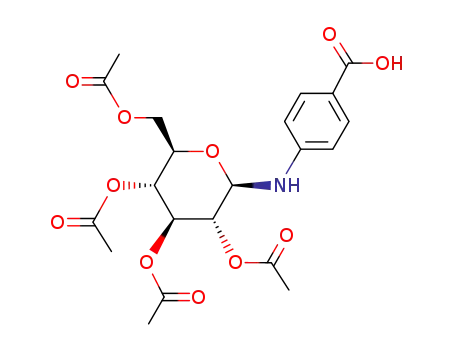 4-(tetra-<i>O</i>-acetyl-β-D-glucopyranosylamino)-benzoic acid