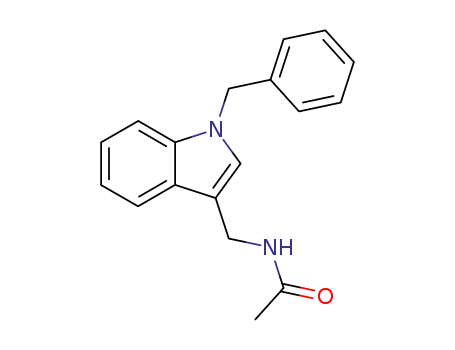1-Benzyl-3-acetylaminomethylindole