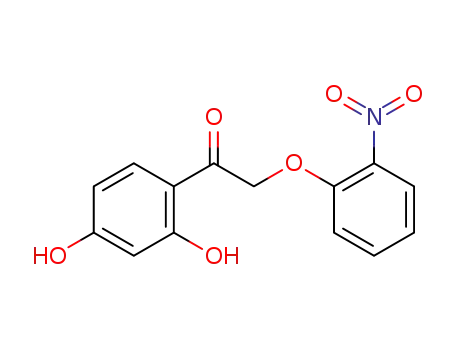 Ethanone, 1-(2,4-dihydroxyphenyl)-2-(2-nitrophenoxy)-