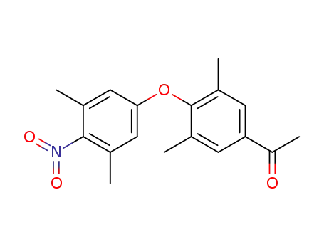4-acetyl-4'-nitro-2,6,3',5'-tetramethyldiphenyl ether