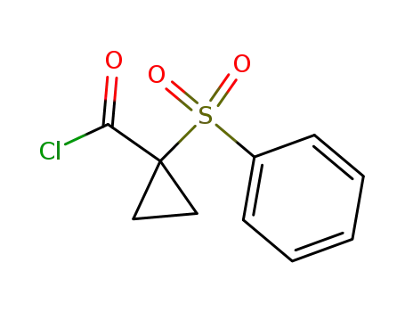 1-(phenylsulfonyl)cyclopropanecarbonyl chloride
