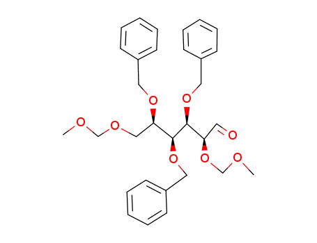 (2S,3R,4S,5R)-3,4,5-Tris(benzyloxy)-2,6-bis(methoxymethoxy)hexanal