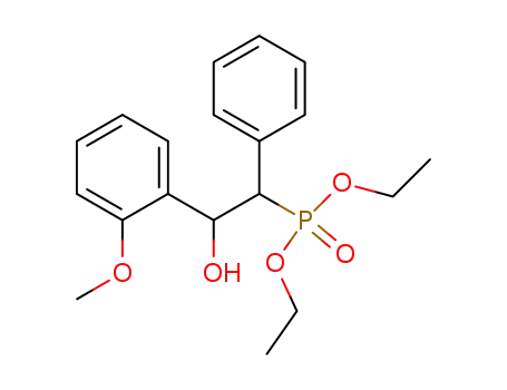 [2-Hydroxy-2-(2-methoxy-phenyl)-1-phenyl-ethyl]-phosphonic acid diethyl ester