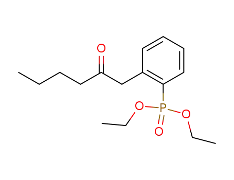 diethyl [2-(2-oxohexyl)phenyl]phosphonate