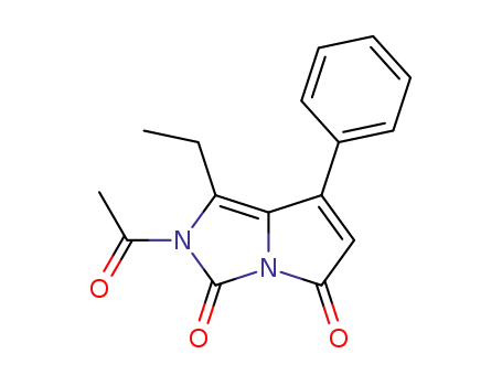 2-Acetyl-1-ethyl-7-phenyl-2H-pyrrolo[1,2-c]imidazole-3,5-dione