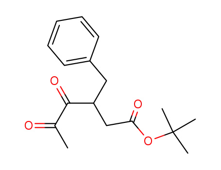 3-benzyl-4,5-dioxohexanoic acid tert-butyl ester