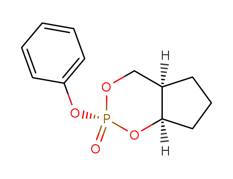 Molecular Structure of 68755-19-1 (3α-phenoxy-3β-oxo-cis-2,4-dioxa-3-phosphabicyclo<4.3.0>nonane)